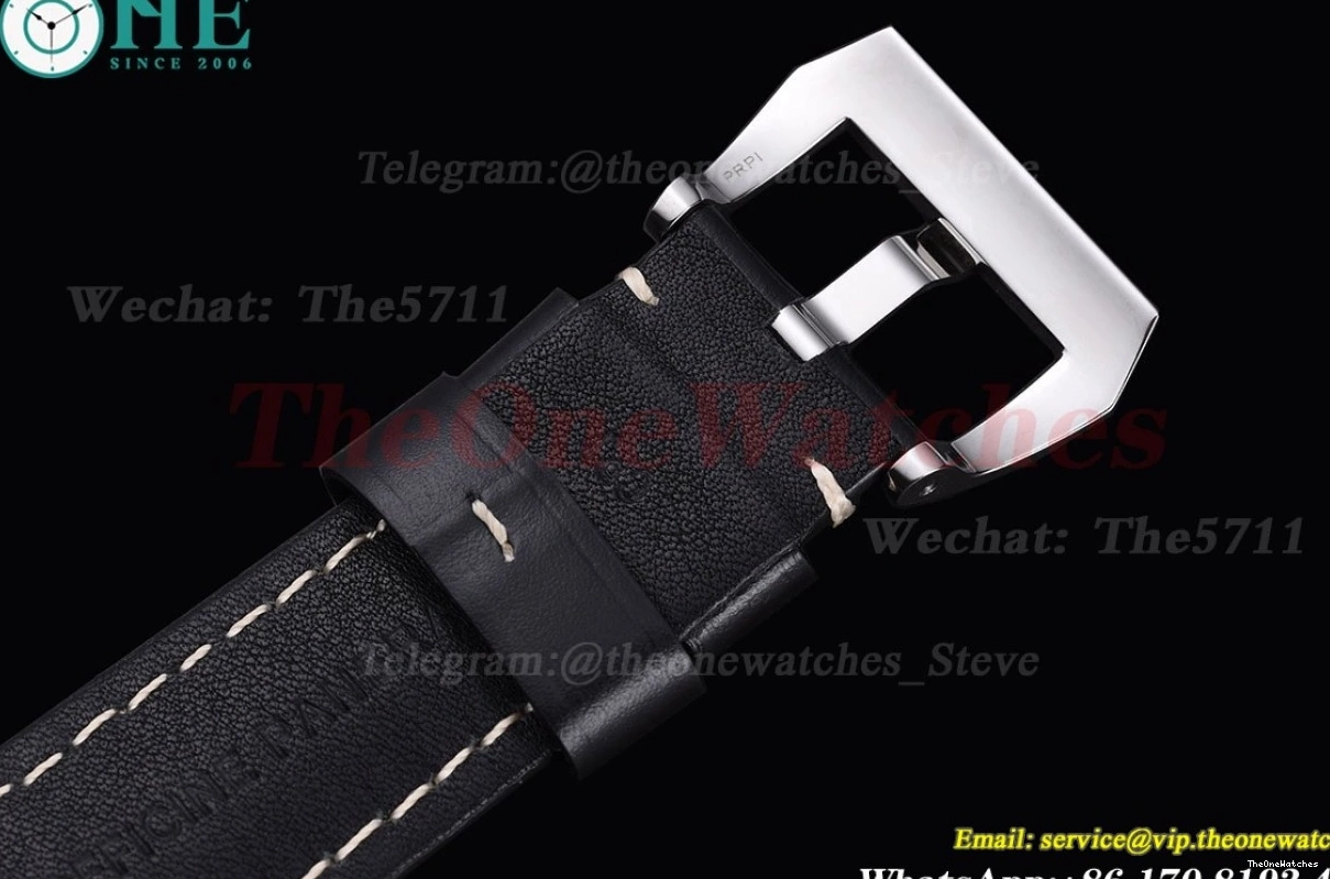 44mm Black SS Luminor LE TTF Marina P9010 PAM732 Dial 0512